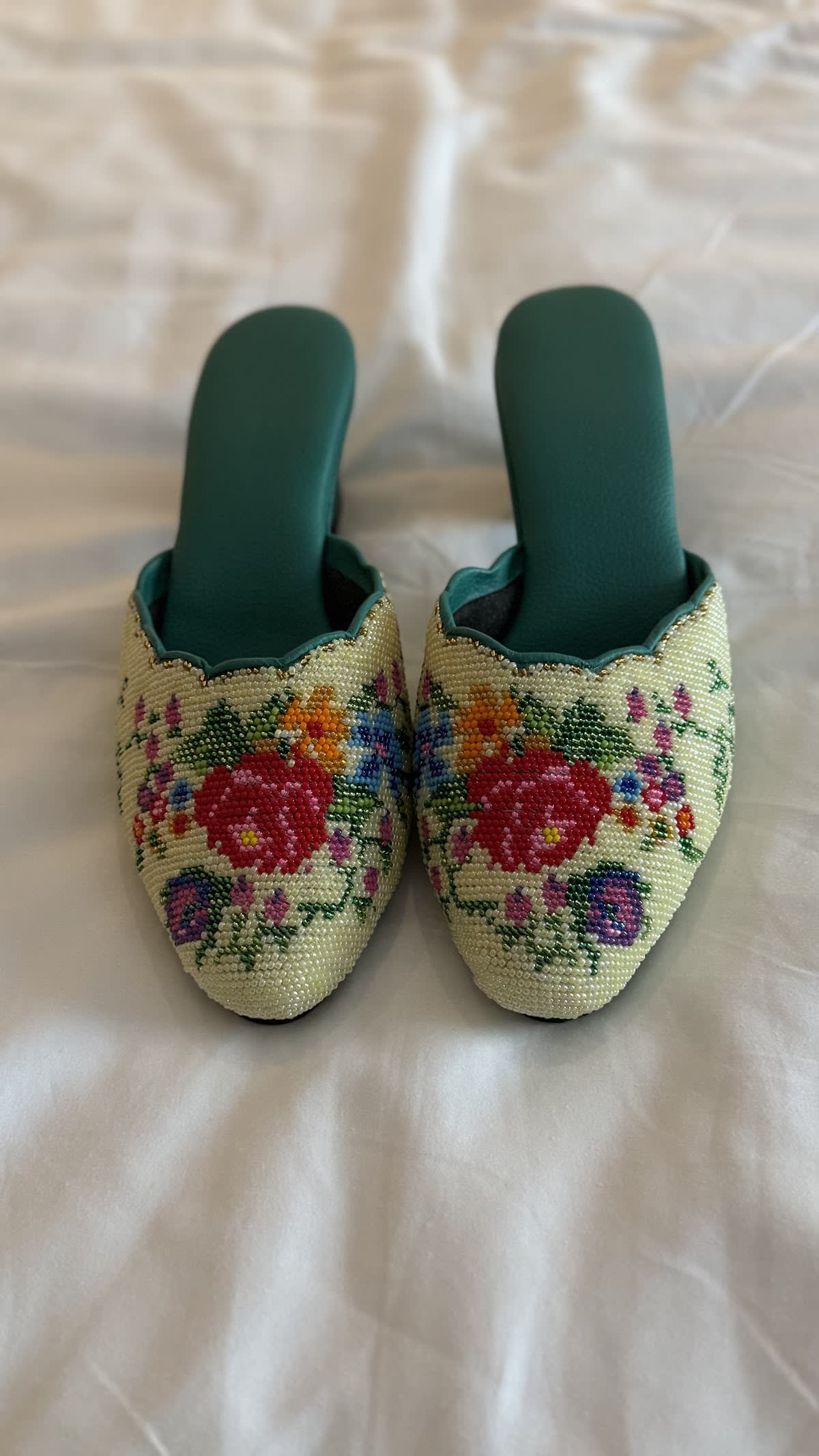T. S. Lim Trading, Nonya Handmade Beaded Shoes, Malacca