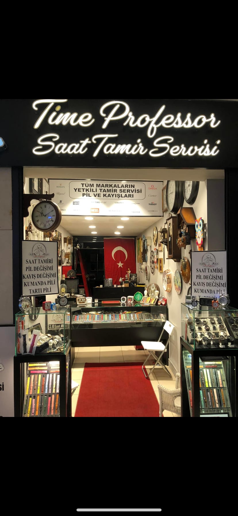 TİME PROFESSOR SAAT TAMİR SERVİSİ VADİSTANBUL